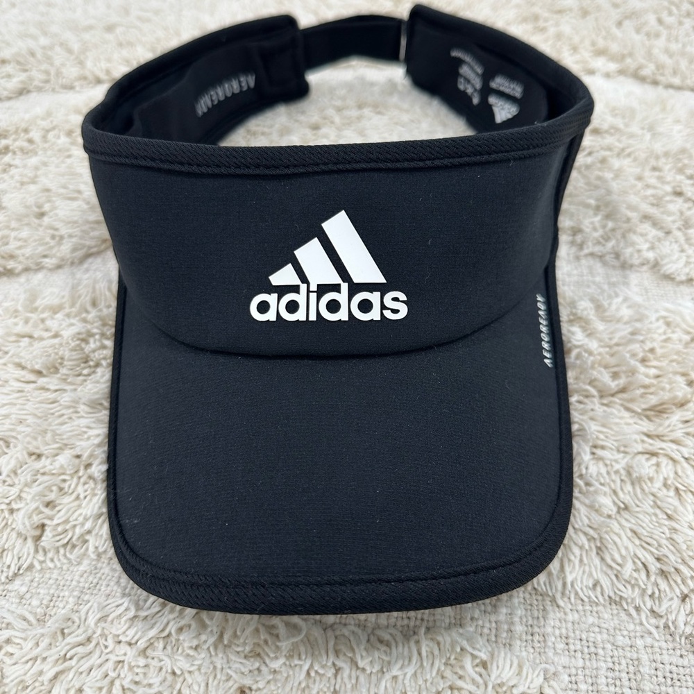 NWOT Adidas Black Sports Adjustable Visor